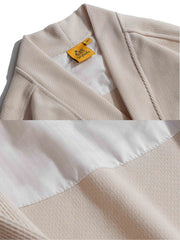 ノーカラー コーデュロイ カーディガン