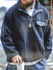 ボアフリース プルオーバー スウェット