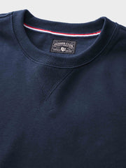 エルボーパッチコットンスウェット