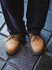 スエードディビット シューズ