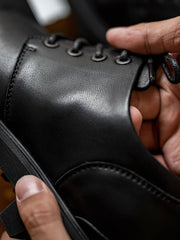 platform derby  ダービーシューズ