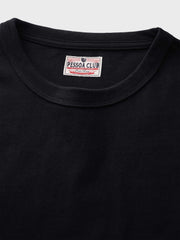 袖ボーダー切替バイカーロンT　ヘビーウェイト