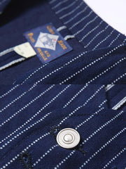 WABASHバッティック インディゴベスト