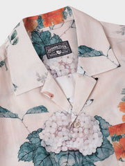 PLAME AUBE｜蝶・花柄 アロハシャツ