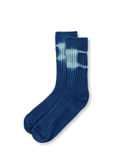 植物染め手絞りの厚手ニットソックスが並んだ商品画像