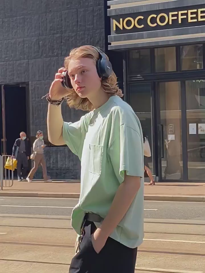 カットエッジ半袖Tシャツ