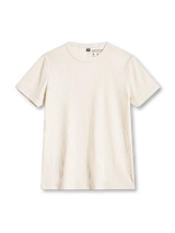 スリムフィット リブTシャツ ベージュ