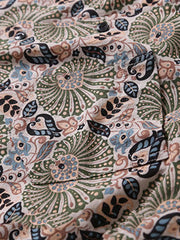 レトロフローラルアロハシャツ