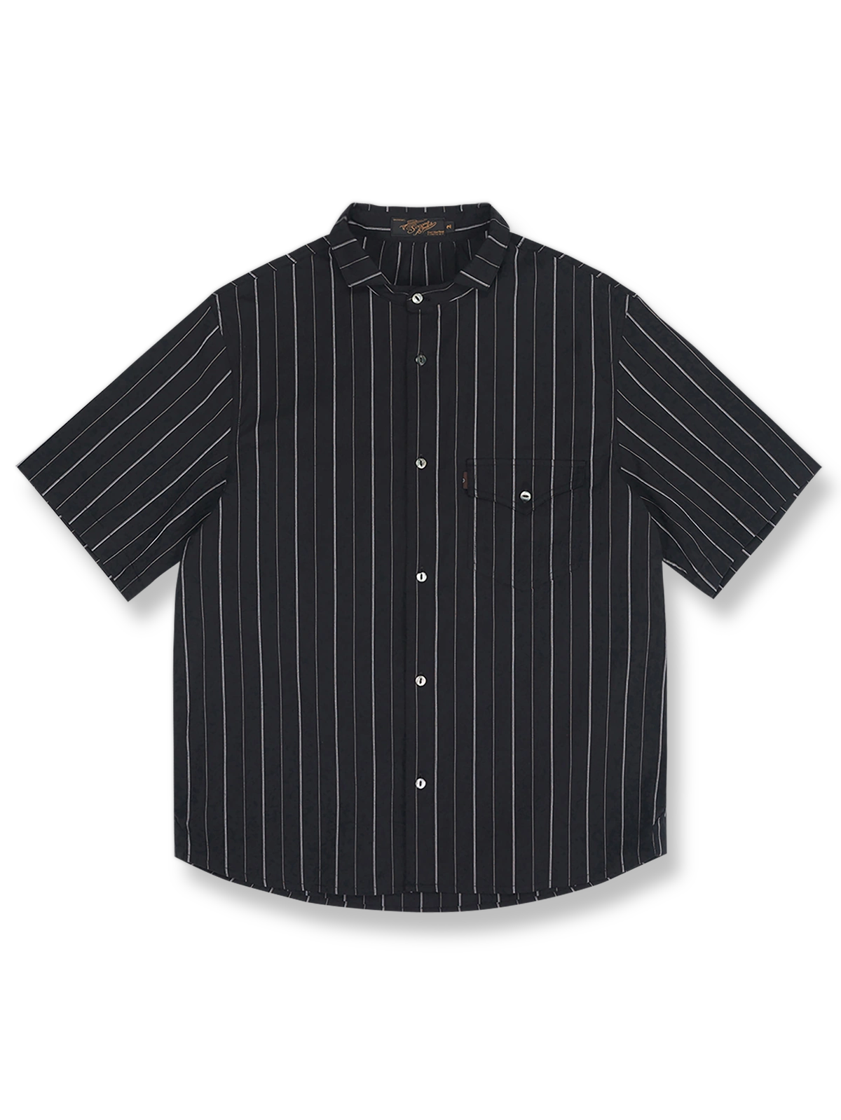 ヴィンテージ風フレンチストライプのシャツ