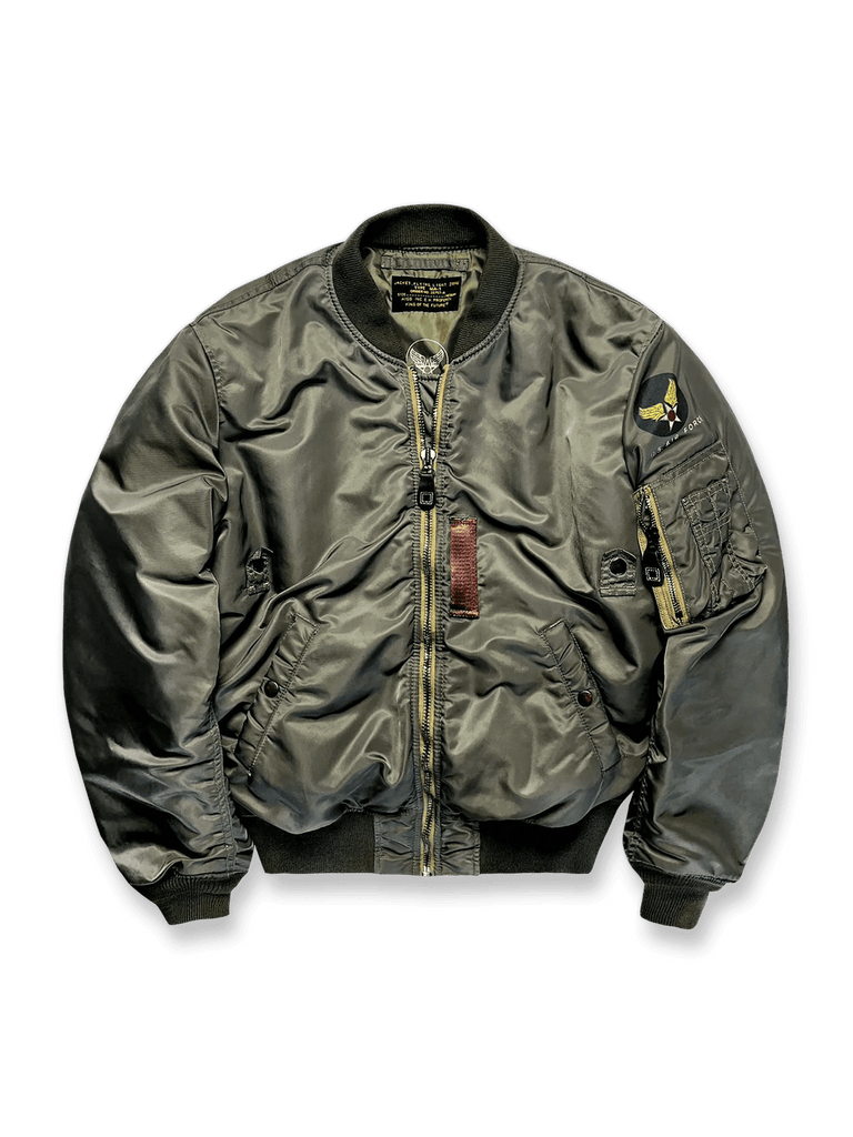 【ST ARMY INDUSTRIES】MA-1 リバーシブルフライトジャケット d598fda9eaef8d9d7c51dfb11ec029