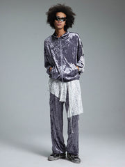 ベロア スポーツジャケット