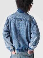 ウォッシュ加工 デニムジャケット