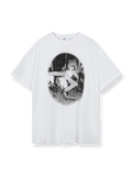 カート・コバーンのロックプリントが映えるクラシックTシャツ