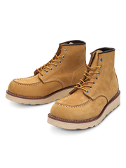 6色展開のトップレイヤーレザーを使用したクラシックワークレザーブーツ。