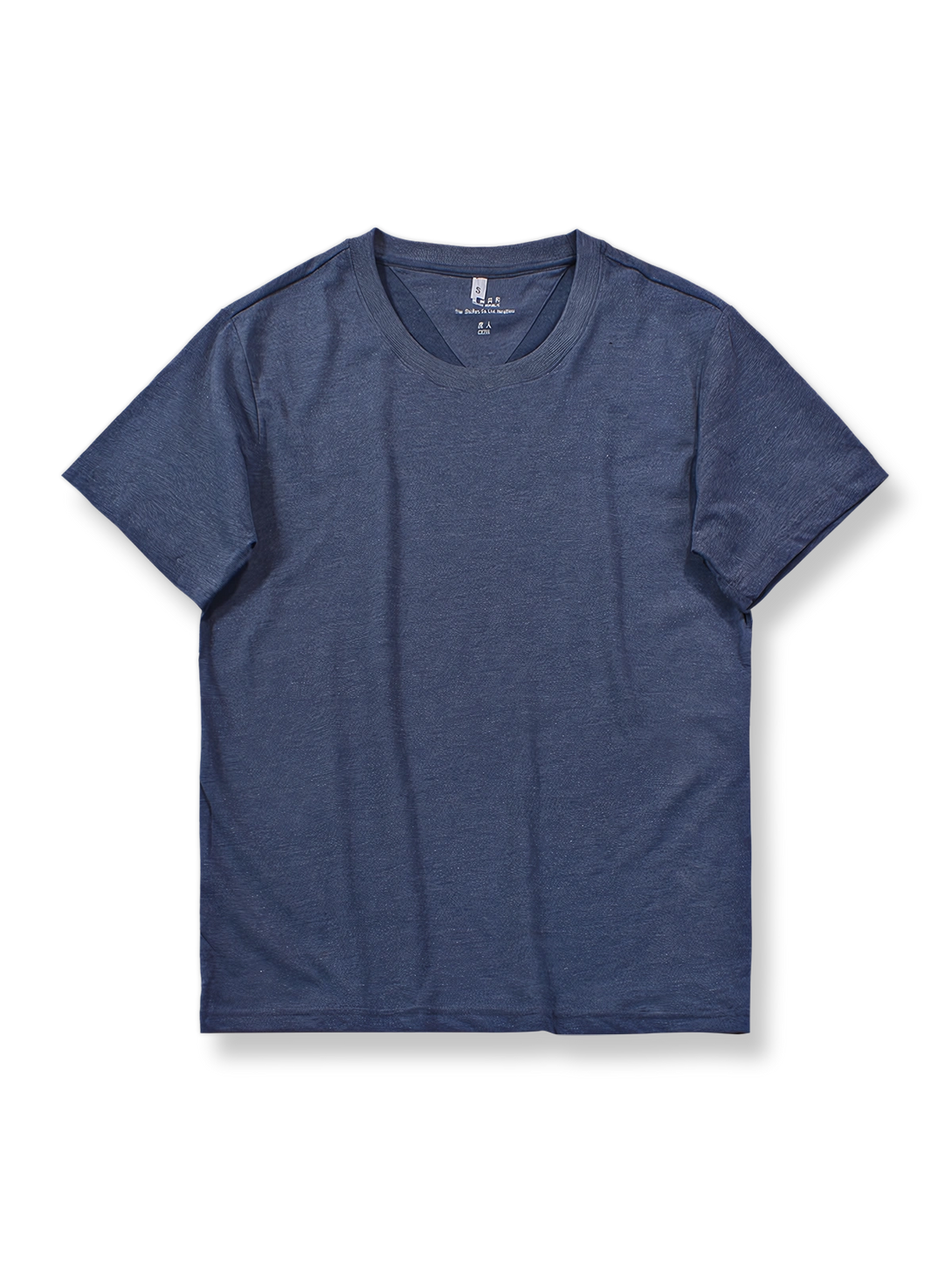 スラブコットン素材の軽量半袖Tシャツ