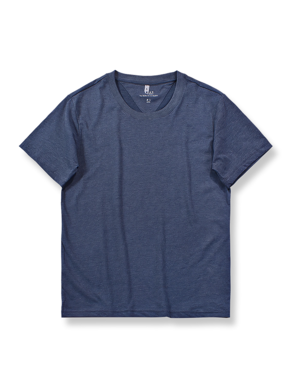 スラブコットン素材の軽量半袖Tシャツ