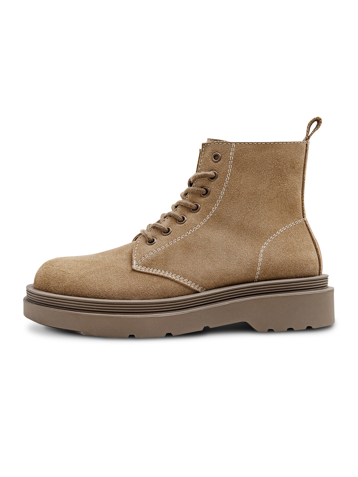 ソフトレザーハイカットバイカーワークブーツ