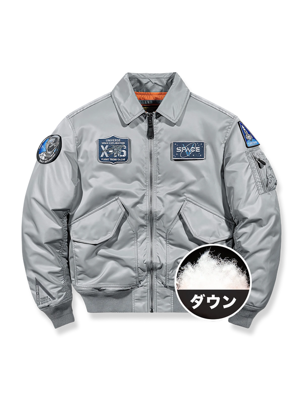スペースエクスプロレーションMA-1フライトジャケットの製品イメージ
