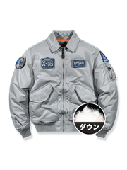 スペースエクスプロレーションMA-1フライトジャケットの製品イメージ
