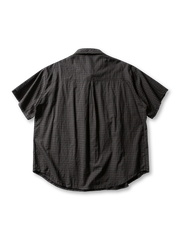 スタッズ付きグリッドチェックシャツ