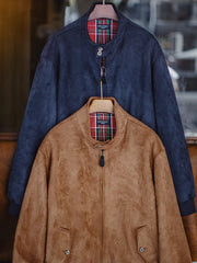 スエード調 ハリントン G9 ジャケット