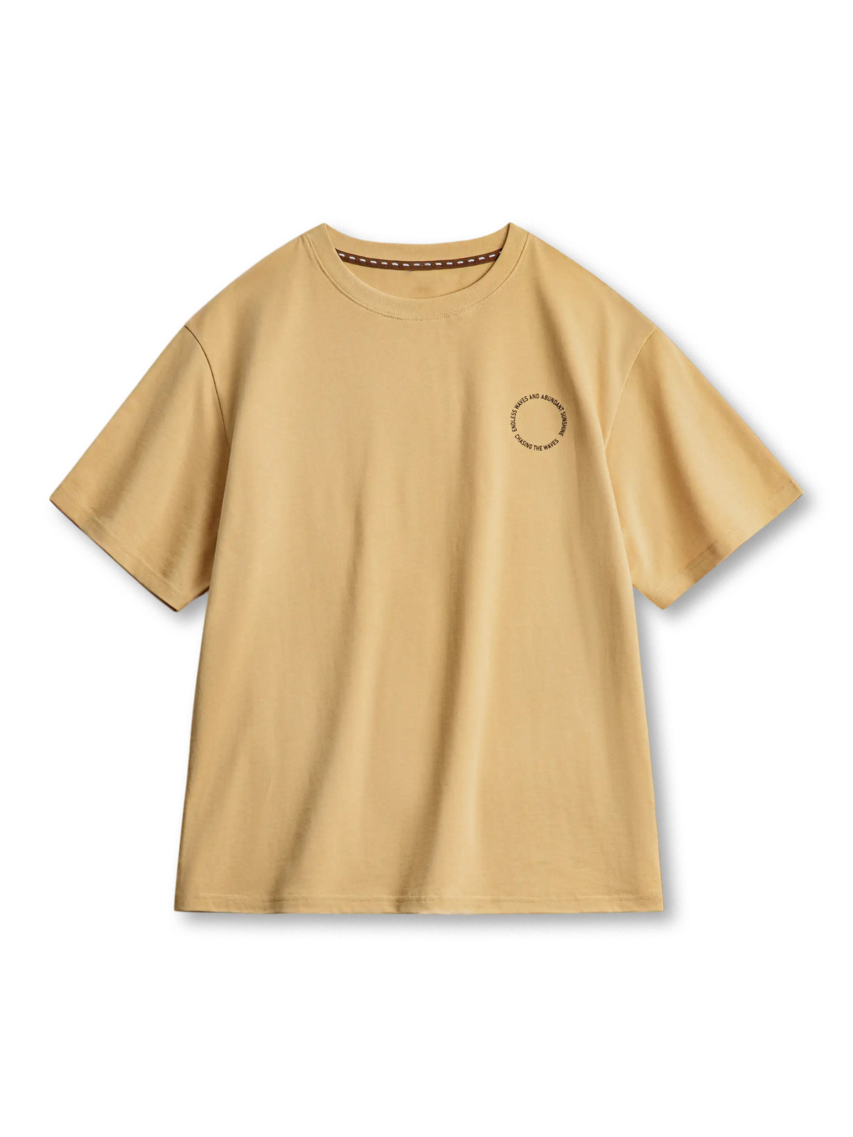 サーフィングキャット発泡プリントTシャツ全体像