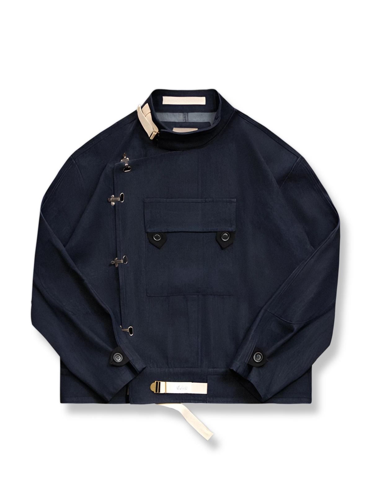 スウェーデン製13ozデニムのバイカージャケットの製品イメージ