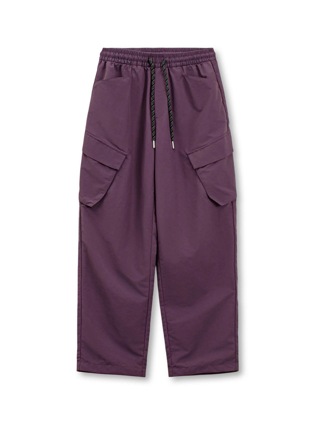 パープルのタクティカルネイビーパンツ正面