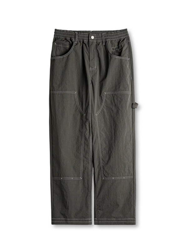 Front view of Taslon Algae Green lumberjack pants