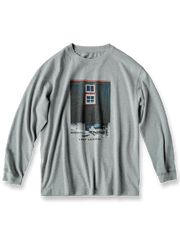 製品画像: The Film Age極地シリーズ フィルムフォトTシャツ、Eric Chenの極地旅行のプリントデザインを示す。