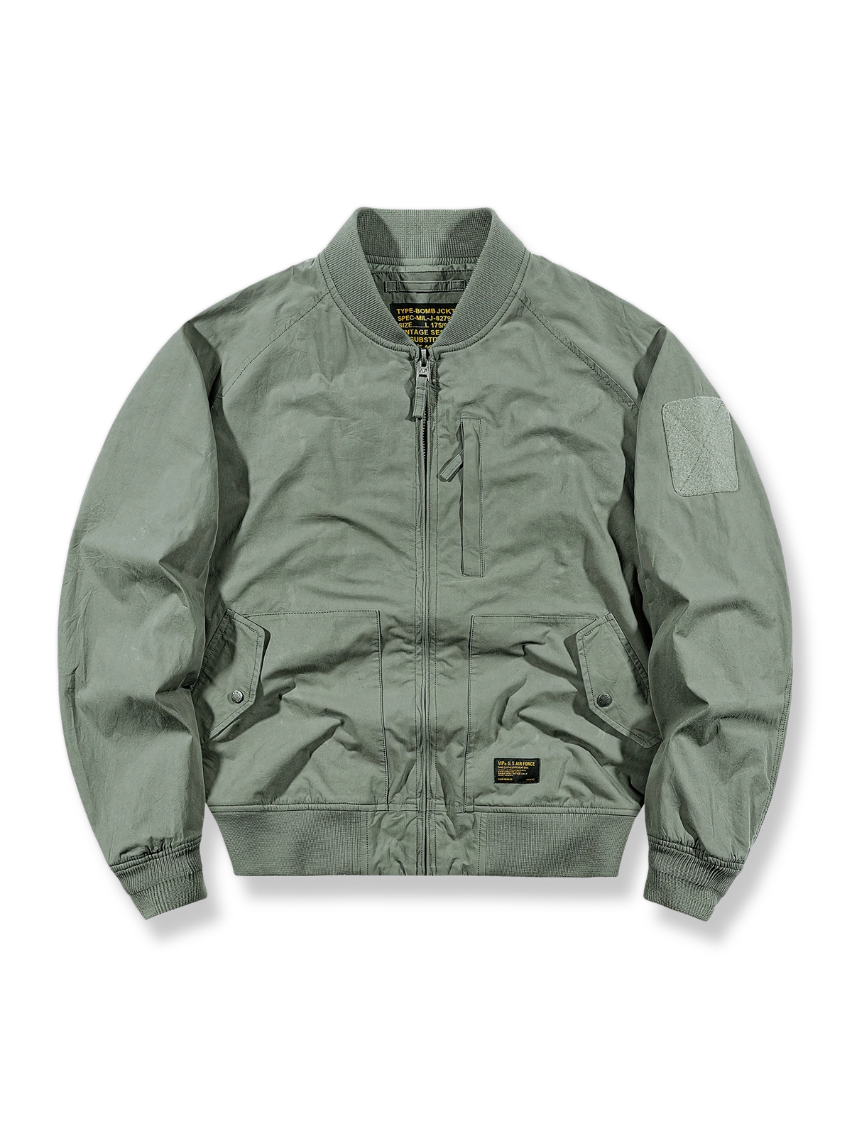 タイガー刺繍入り3色展開ミリタリースタイルMA-1ジャケット