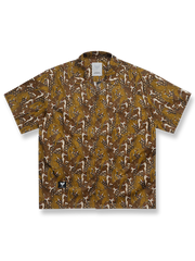 タイガープリントハワイアンシャツ。