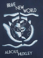 詳細画像: アルドゥス・ハクスリー『すばらしい新世界』Tシャツの詳細図