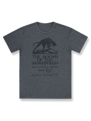 製品画像: アーサー・コナン・ドイル『バスカヴィル家の犬』Tシャツ正面図