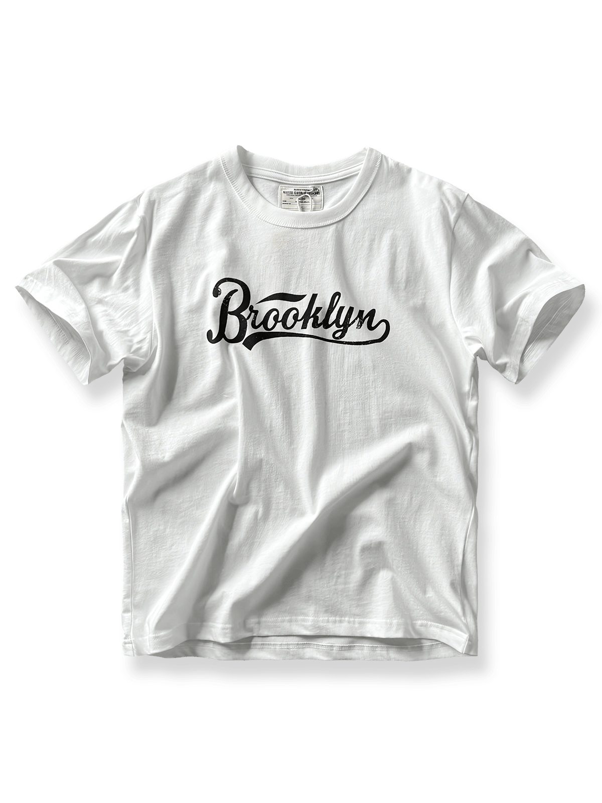 アメリカンヴィンテージブルックリンプリントTシャツのカラーバリエーション展示画像