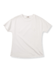 アメリカンカジュアルスリムフィット無地Tシャツ正面展示