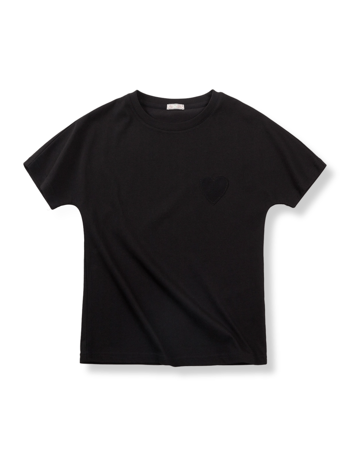 アメリカンカジュアルスリムフィット無地Tシャツ正面展示