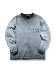 グラデーション アルファベットプリント長袖Tシャツ全体画像