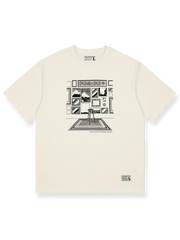 『店舗コーナー』ヴィンテージプリント半袖Tシャツ