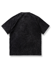 スノーウォッシュパッチ刺繍半袖Tシャツ