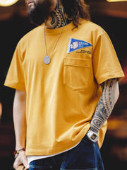 ェロニモ酋長・インディアン刺繍デザインTシャツ