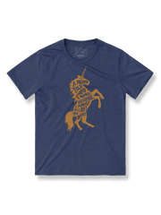製品画像: 『UNICORN A FRIEND TOLD ME』プリント クラシック Tシャツの全体図