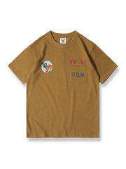 U.S. NAVY VF-31中隊のフィリックス・ザ・キャットポケットTシャツ
