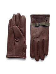  USAAFヴィンテージ 二次大戦風 鹿革製フライトグローブの正面画像