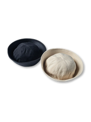 1880年代帆布起源のディキシーカップハット、80本縫製で軍装を再現した立体シルエット