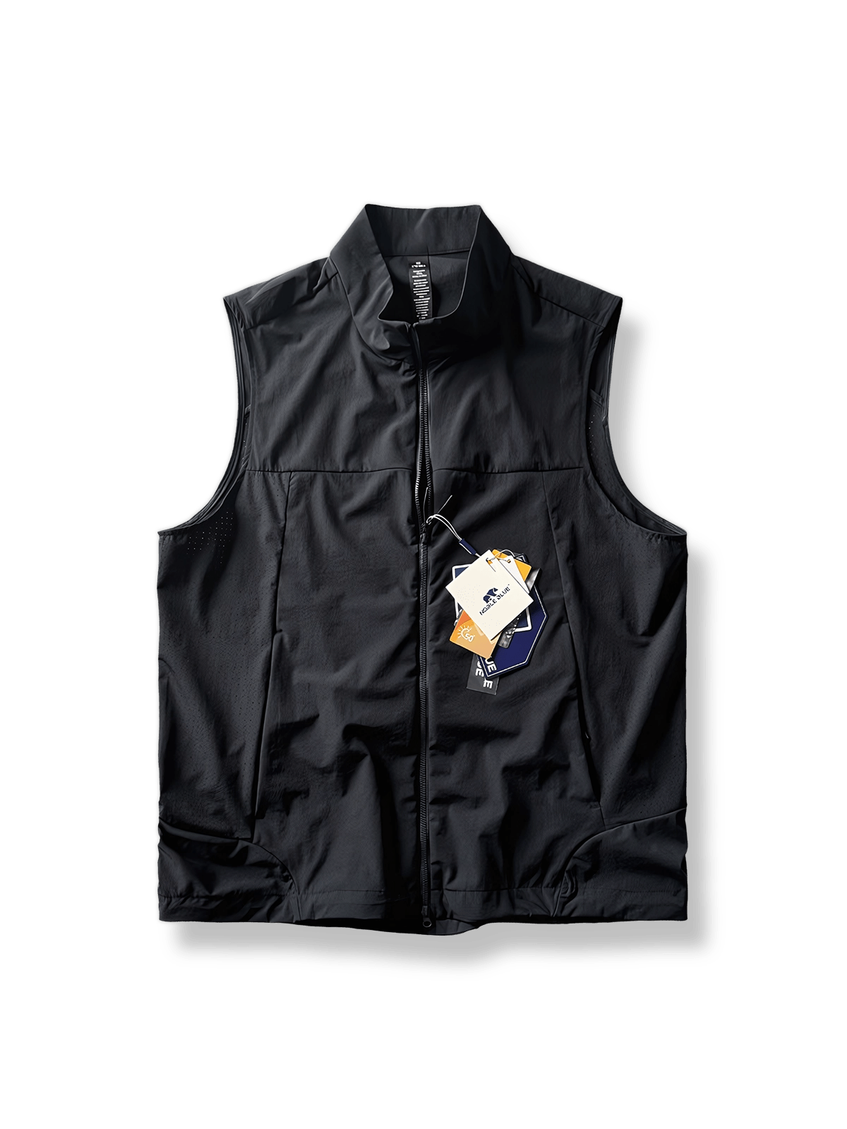 アウトドアプレイヤー軽量速乾サンプロテクトベスト全体図