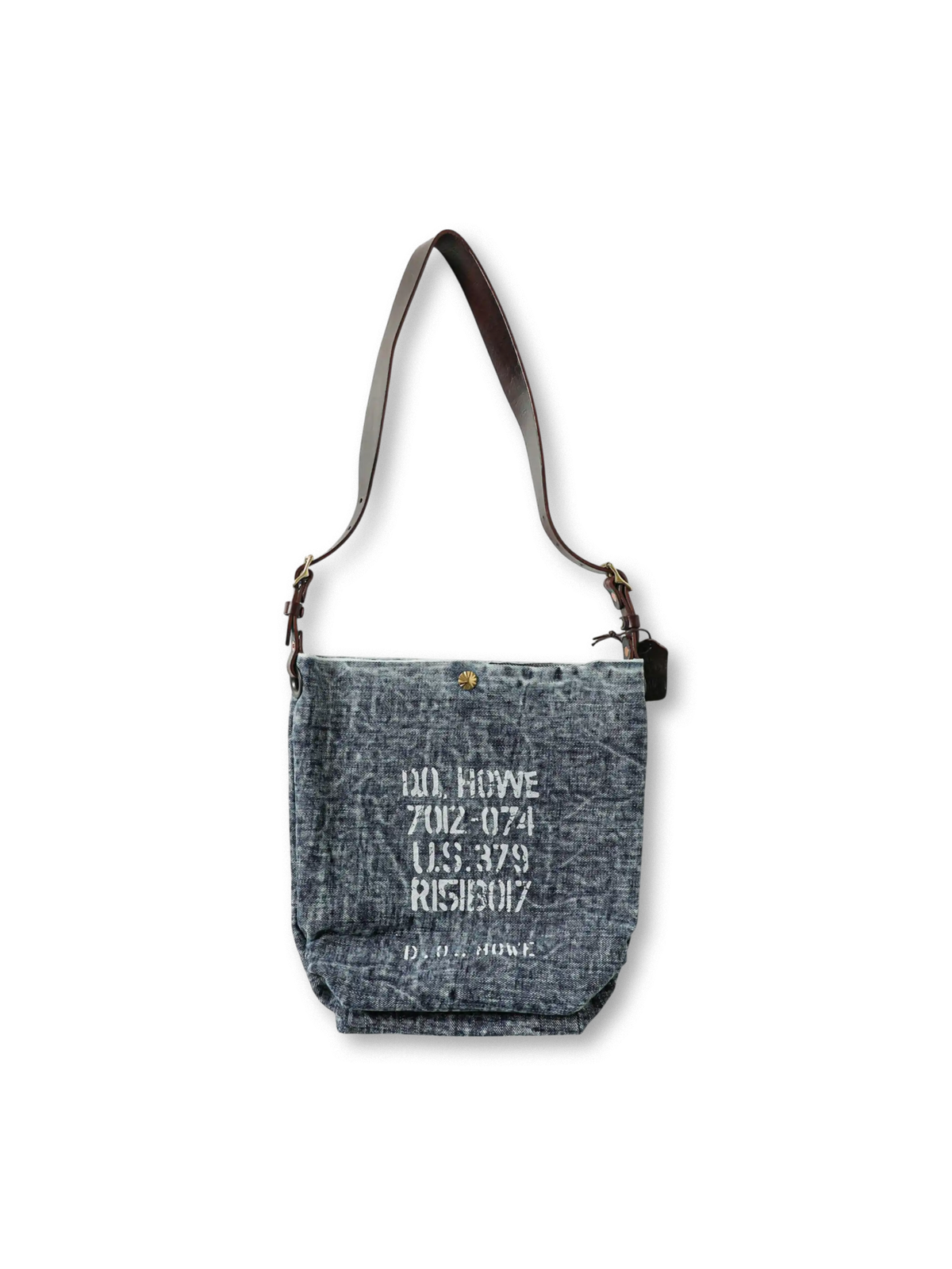 ヴィンテージデニムボディとベジタブルタンニンレザーが映える3WAYホーボーバッグ