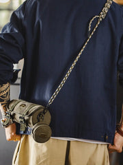 ヴィンテージキャンバス ツールロール クロスボディバッグ