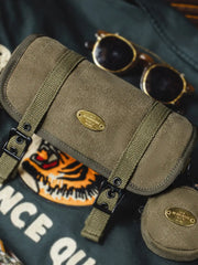 ヴィンテージキャンバス ツールロール クロスボディバッグ