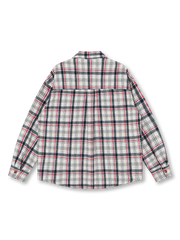 ヴィンテージチェック ポリエステルシャツ